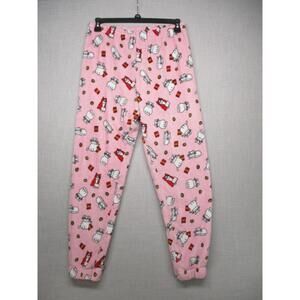 Urban Heritage Pink Cute Cozy Cat Print Loungewear Pajama Pants XL